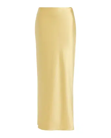 Cult Gaia Chantel Straight Bias-Cut Satin Maxi Skirt | Thumbnail 1