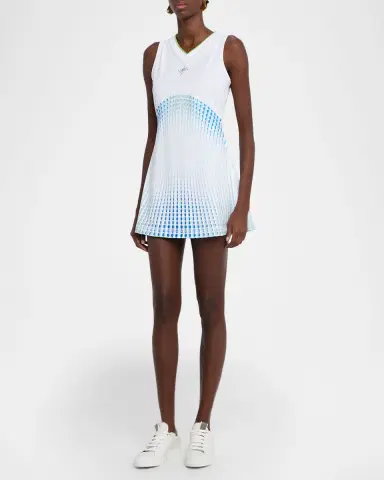 Casablanca Ombre Dot-Print Tennis Mini Dress | Thumbnail 8 Casablanca Ombre Dot-Print Tennis Mini Dress | Thumbnail 8