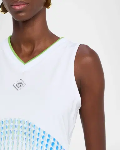 Casablanca Ombre Dot-Print Tennis Mini Dress | Thumbnail 9 Casablanca Ombre Dot-Print Tennis Mini Dress | Thumbnail 9