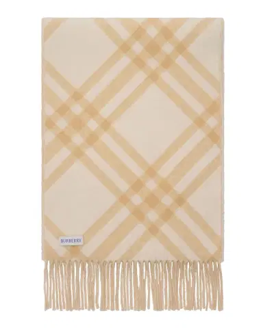 Burberry Double-Faced Cashmere Check Scarf | Thumbnail 2 Burberry Double-Faced Cashmere Check Scarf | Thumbnail 2