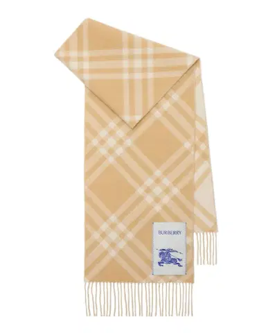 Burberry Double-Faced Cashmere Check Scarf | Thumbnail 1 Burberry Double-Faced Cashmere Check Scarf | Thumbnail 1