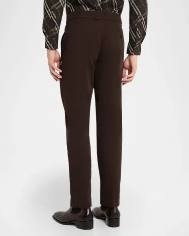 Burberry Men's Cotton Slim-Fit Chinos | Thumbnail 2