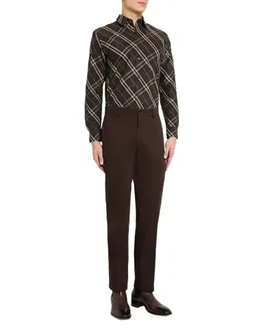 Burberry Men's Cotton Slim-Fit Chinos | Thumbnail 1