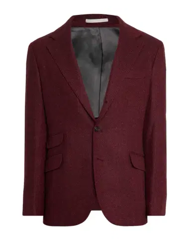 Brunello Cucinelli Men's Wool-Cashmere Tonal Chevron Sport Coat | Thumbnail 1 Brunello Cucinelli Men's Wool-Cashmere Tonal Chevron Sport Coat | Thumbnail 1