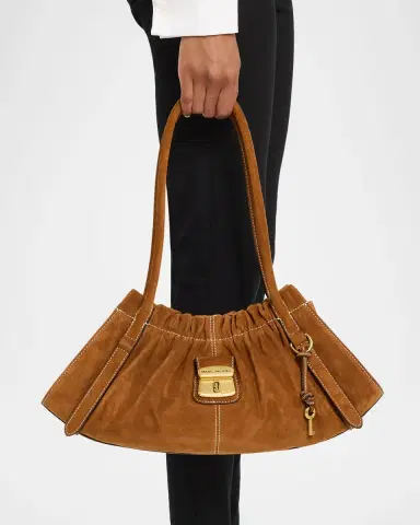 Marc Jacobs The Suede Cristina Satchel Shoulder Bag | Thumbnail 2 Marc Jacobs The Suede Cristina Satchel Shoulder Bag | Thumbnail 2