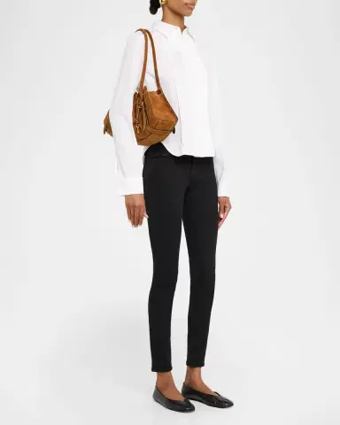 Marc Jacobs The Suede Cristina Satchel Shoulder Bag | Thumbnail 5 Marc Jacobs The Suede Cristina Satchel Shoulder Bag | Thumbnail 5
