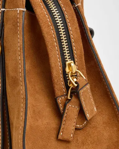 Marc Jacobs The Suede Cristina Satchel Shoulder Bag | Thumbnail 6 Marc Jacobs The Suede Cristina Satchel Shoulder Bag | Thumbnail 6