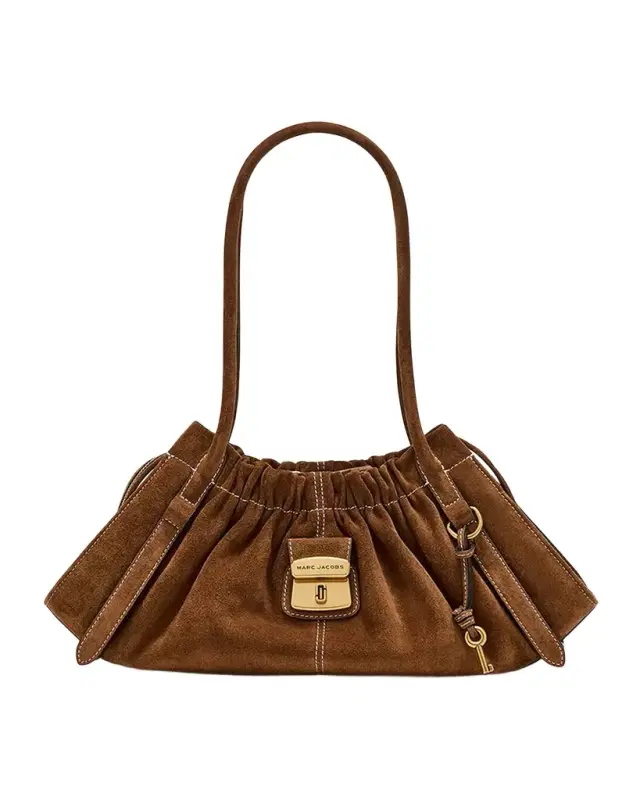 The Suede Cristina Satchel Shoulder Bag