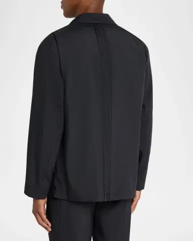 IM MEN Men 's Air Pleats Jacket | Thumbnail 2 IM MEN Men 's Air Pleats Jacket | Thumbnail 2