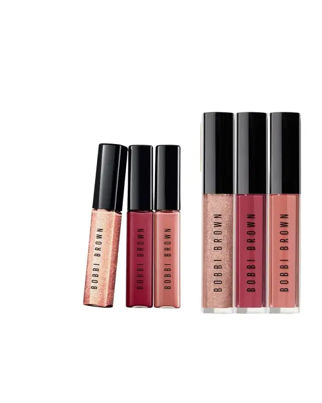Mini Crushed Oil-Infused Lip Gloss Trio