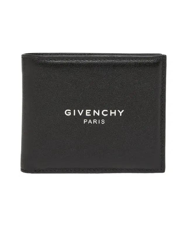 Men 's Leather Logo Bifold Wallet