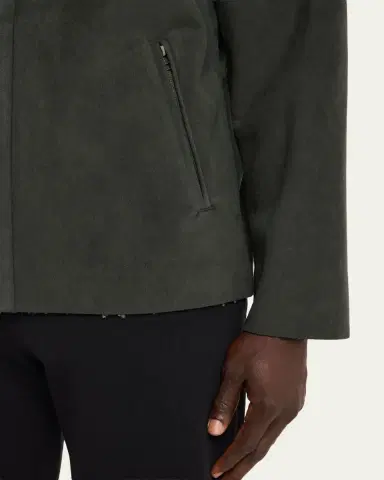 IM MEN Men's Ultra Boa Faux Suede Full-Zip Blouson | Thumbnail 5