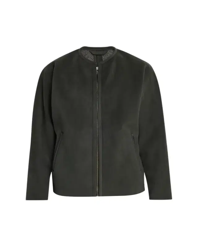 IM MEN Men's Ultra Boa Faux Suede Full-Zip Blouson