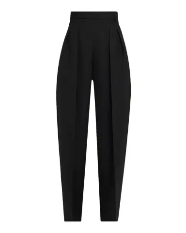 Khaite Dugan Pleated Tapered-Leg Ankle Pants | Thumbnail 1 Khaite Dugan Pleated Tapered-Leg Ankle Pants | Thumbnail 1