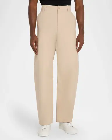 Givenchy Men's Cotton Gabardine Wide-Leg Pants | Thumbnail 8