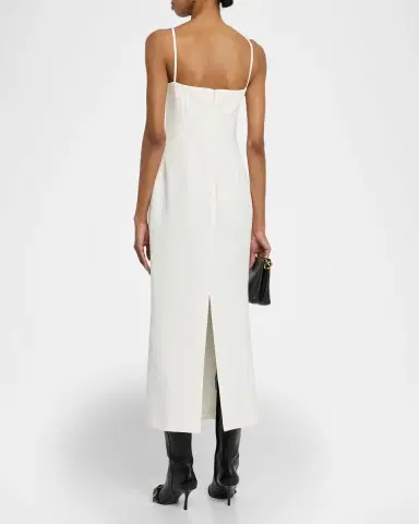 Givenchy Square Neckline Sleeveless Long Dress | Thumbnail 2