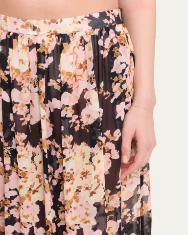 Cara Cara Jenna Printed Silk Harem Pants | Thumbnail 5 Cara Cara Jenna Printed Silk Harem Pants | Thumbnail 5