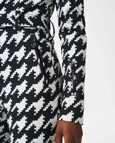 Perfect Moment Tignes Houndstooth Hooded Ski Suit | Thumbnail 4 Perfect Moment Tignes Houndstooth Hooded Ski Suit | Thumbnail 4