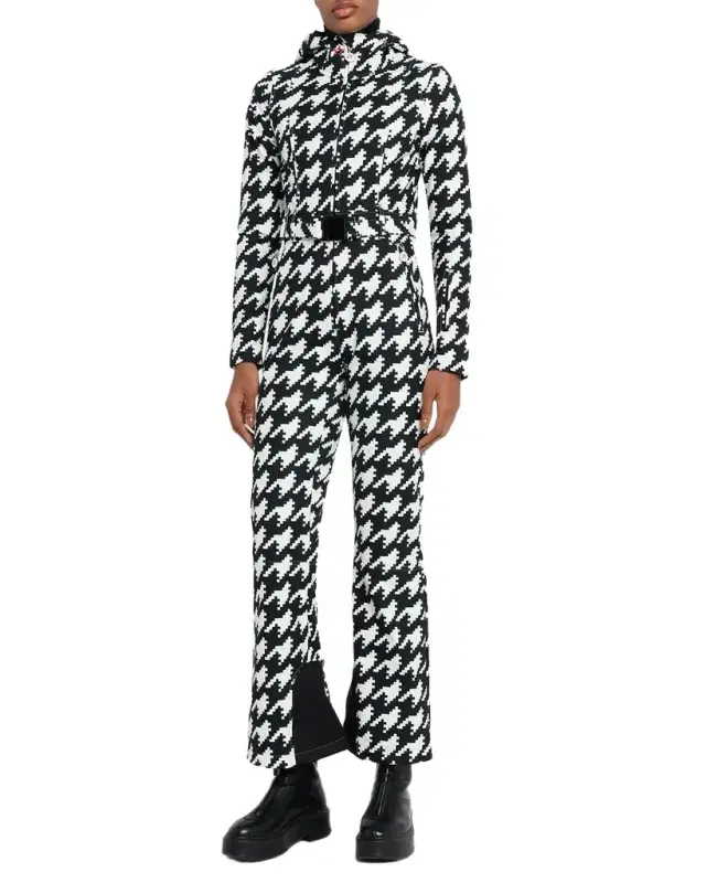 Perfect Moment Tignes Houndstooth Hooded Ski Suit