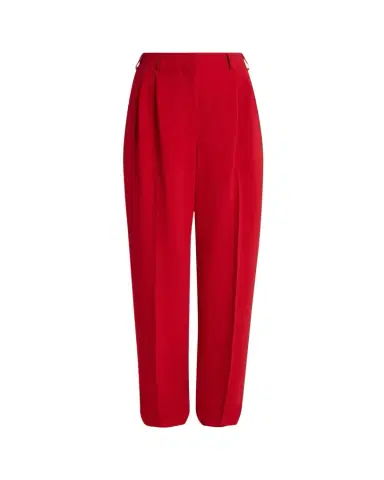 Givenchy Double Pleated Straight-Leg Ankle Trousers | Thumbnail 1