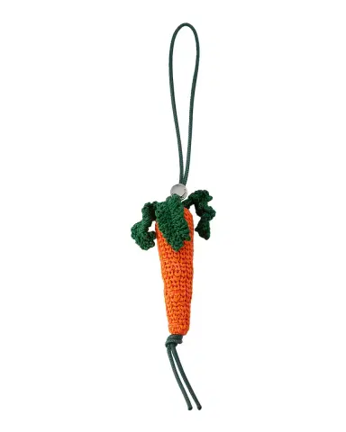 JW Anderson Hand-Crocheted Carrot Bag Charm | Thumbnail 2 JW Anderson Hand-Crocheted Carrot Bag Charm | Thumbnail 2