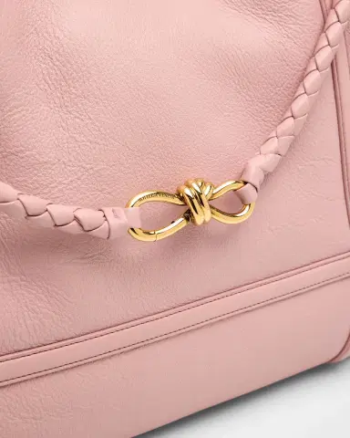 Bottega Veneta Andiamo Shearling-Trim Leather Top-Handle Bag | Thumbnail 5 Bottega Veneta Andiamo Shearling-Trim Leather Top-Handle Bag | Thumbnail 5
