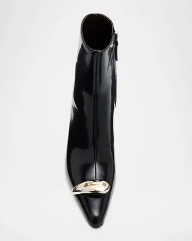Tory Burch Pierced Leather Ankle Boots | Thumbnail 6 Tory Burch Pierced Leather Ankle Boots | Thumbnail 6
