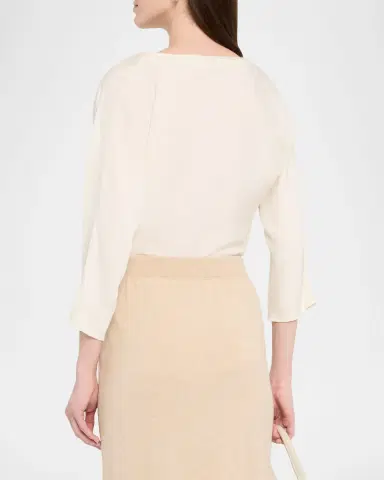 Fabiana Filippi Fluid Cowl-Neck Top | Thumbnail 3
