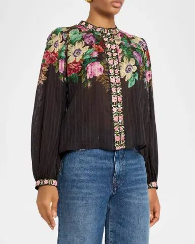 Sea Viktoria Floral-Print Blouse | Thumbnail 4