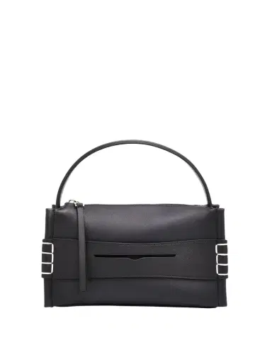 JW Anderson Small Loafer Leather Top-Handle Bag | Thumbnail 1