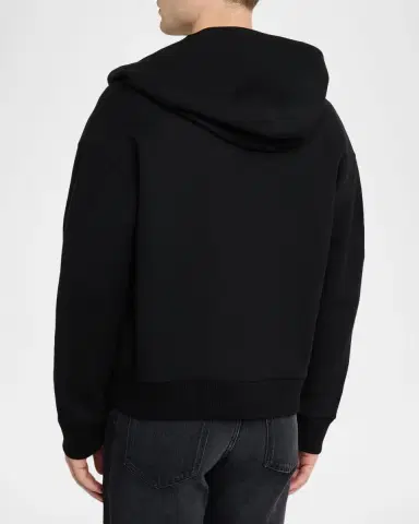 Givenchy Men's Couture Seam Scuba Zipped Hoodie | Thumbnail 2 Givenchy Men's Couture Seam Scuba Zipped Hoodie | Thumbnail 2