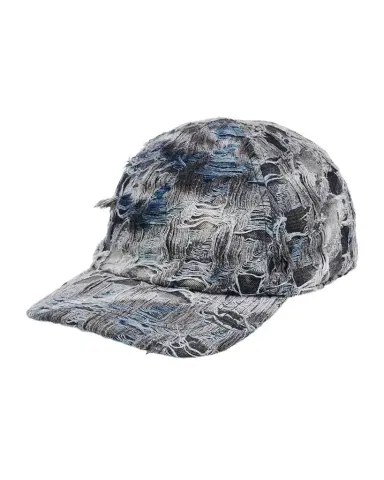 Diesel Men's C-Pied Denim Fringe Five-Panel Baseball Cap | Thumbnail 1