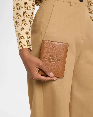 Marc Jacobs Pebble Leather Passport Holder | Thumbnail 2