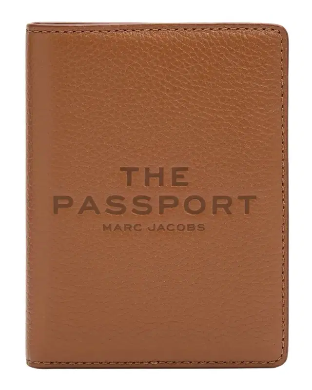 Marc Jacobs Pebble Leather Passport Holder