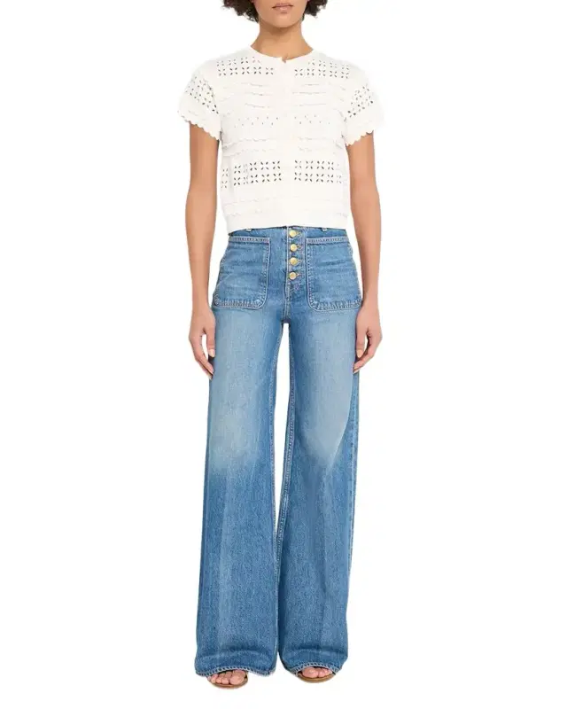 The Stretch Lou Kick-Flare Jeans
