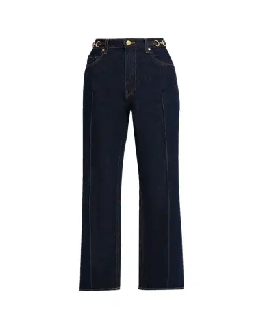 Ulla Johnson The Agatha Straight-Leg Pintuck Jeans | Thumbnail 1 Ulla Johnson The Agatha Straight-Leg Pintuck Jeans | Thumbnail 1
