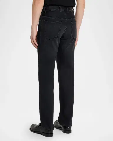 Givenchy Men's Straight-Fit Black Denim Jeans | Thumbnail 2 Givenchy Men's Straight-Fit Black Denim Jeans | Thumbnail 2