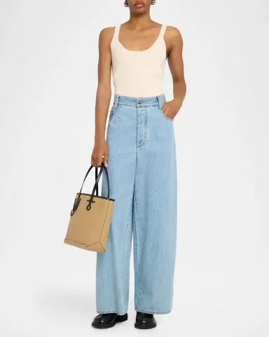 JW Anderson Anchor Small Cotton Canvas Tote Bag | Thumbnail 10 JW Anderson Anchor Small Cotton Canvas Tote Bag | Thumbnail 10