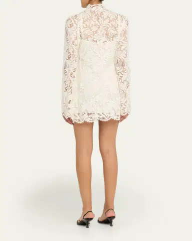 A.L.C. Eden Lace Mini Dress | Thumbnail 3 A.L.C. Eden Lace Mini Dress | Thumbnail 3