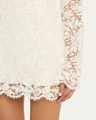 A.L.C. Eden Lace Mini Dress | Thumbnail 5 A.L.C. Eden Lace Mini Dress | Thumbnail 5