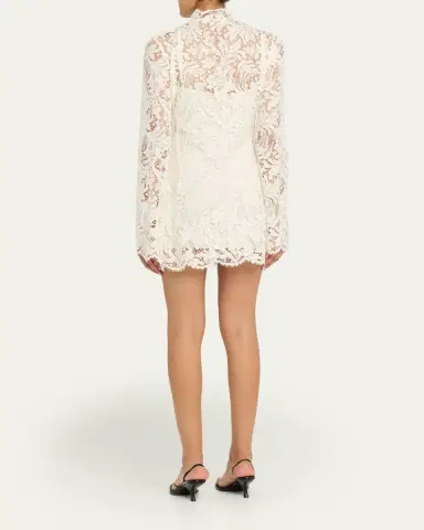 A.L.C. Eden Lace Mini Dress | Thumbnail 8 A.L.C. Eden Lace Mini Dress | Thumbnail 8