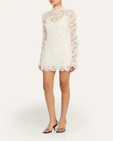 A.L.C. Eden Lace Mini Dress | Thumbnail 9 A.L.C. Eden Lace Mini Dress | Thumbnail 9