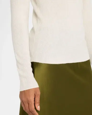 Majestic Filatures Cashmere Rib Knit Crewneck Sweater | Thumbnail 9 Majestic Filatures Cashmere Rib Knit Crewneck Sweater | Thumbnail 9
