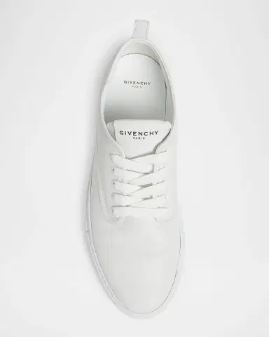 Givenchy Men's New City Low-Top Leather Sneakers | Thumbnail 6 Givenchy Men's New City Low-Top Leather Sneakers | Thumbnail 6