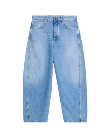 Givenchy Men's Stone-Washed Barrel-Leg Jeans | Thumbnail 1 Givenchy Men's Stone-Washed Barrel-Leg Jeans | Thumbnail 1