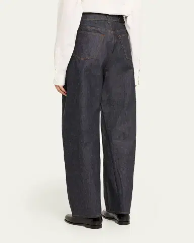 Givenchy Denim Barrel-Leg Cocoon Pants | Thumbnail 3 Givenchy Denim Barrel-Leg Cocoon Pants | Thumbnail 3