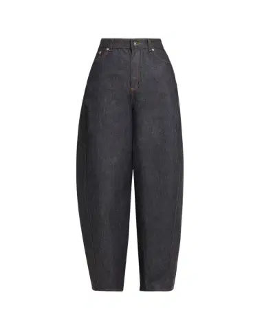 Givenchy Denim Barrel-Leg Cocoon Pants | Thumbnail 1 Givenchy Denim Barrel-Leg Cocoon Pants | Thumbnail 1