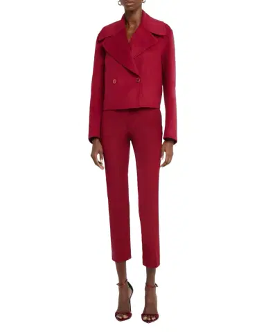 Joseph Delano Cropped Double-Faced Jacket | Thumbnail 1 Joseph Delano Cropped Double-Faced Jacket | Thumbnail 1