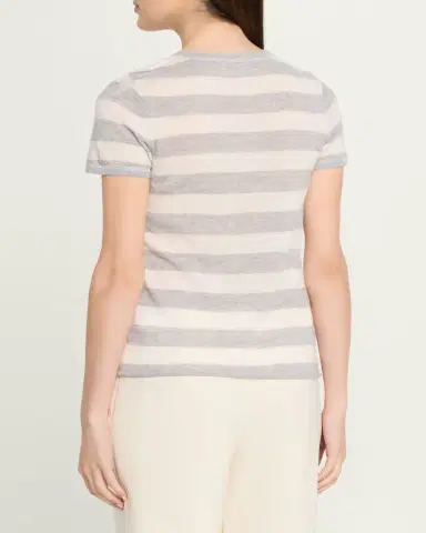 MAJESTIC FILATURES Machine Washable Cashmere Striped T-Shirt | Thumbnail 3 MAJESTIC FILATURES Machine Washable Cashmere Striped T-Shirt | Thumbnail 3