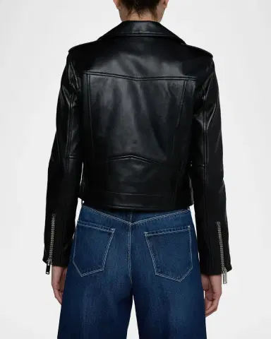 L'Agence Blakely Leather Biker Jacket | Thumbnail 2 L'Agence Blakely Leather Biker Jacket | Thumbnail 2